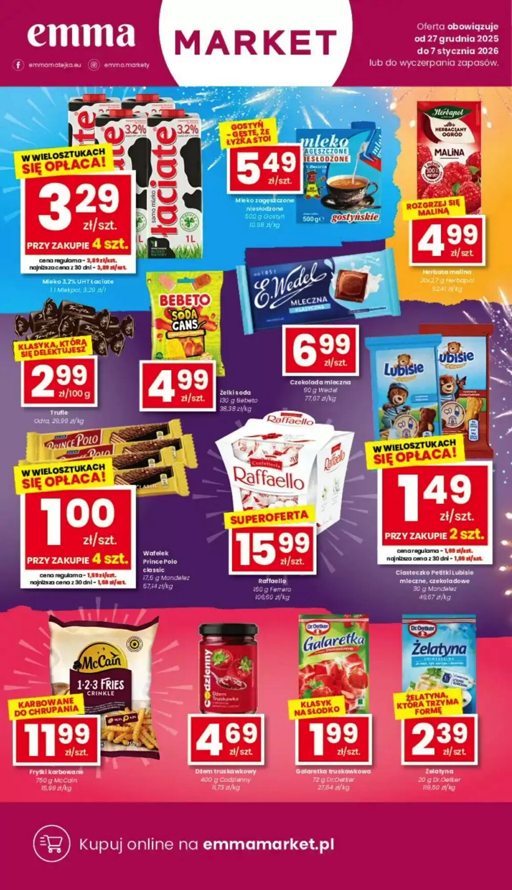 Gazetka promocyjna EMMA market  ważna od 27.12.2025 - Strona 6.