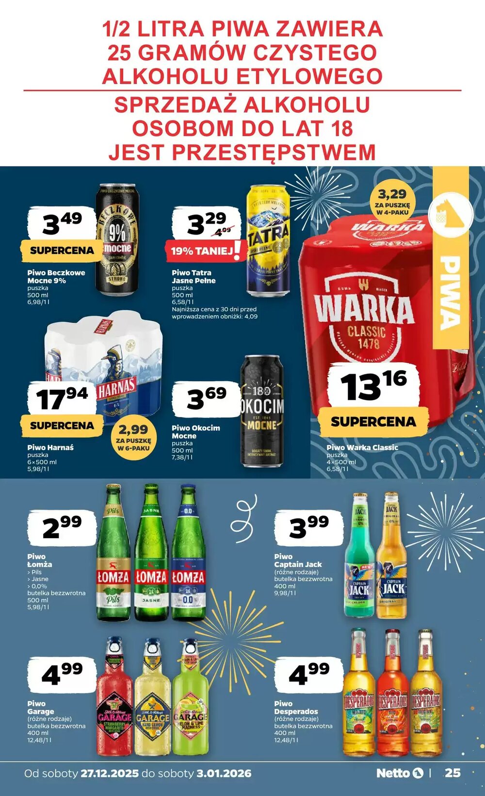 Gazetka promocyjna Netto  ważna od 27.12.2025 - Strona 25.