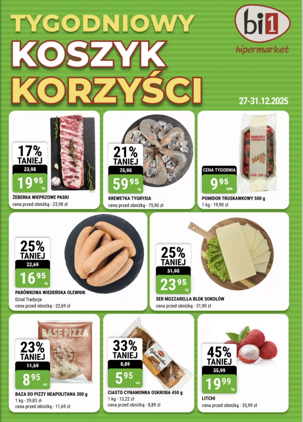 Gazetka promocyjna bi1  ważna od 27.12.2025 - Strona 1.