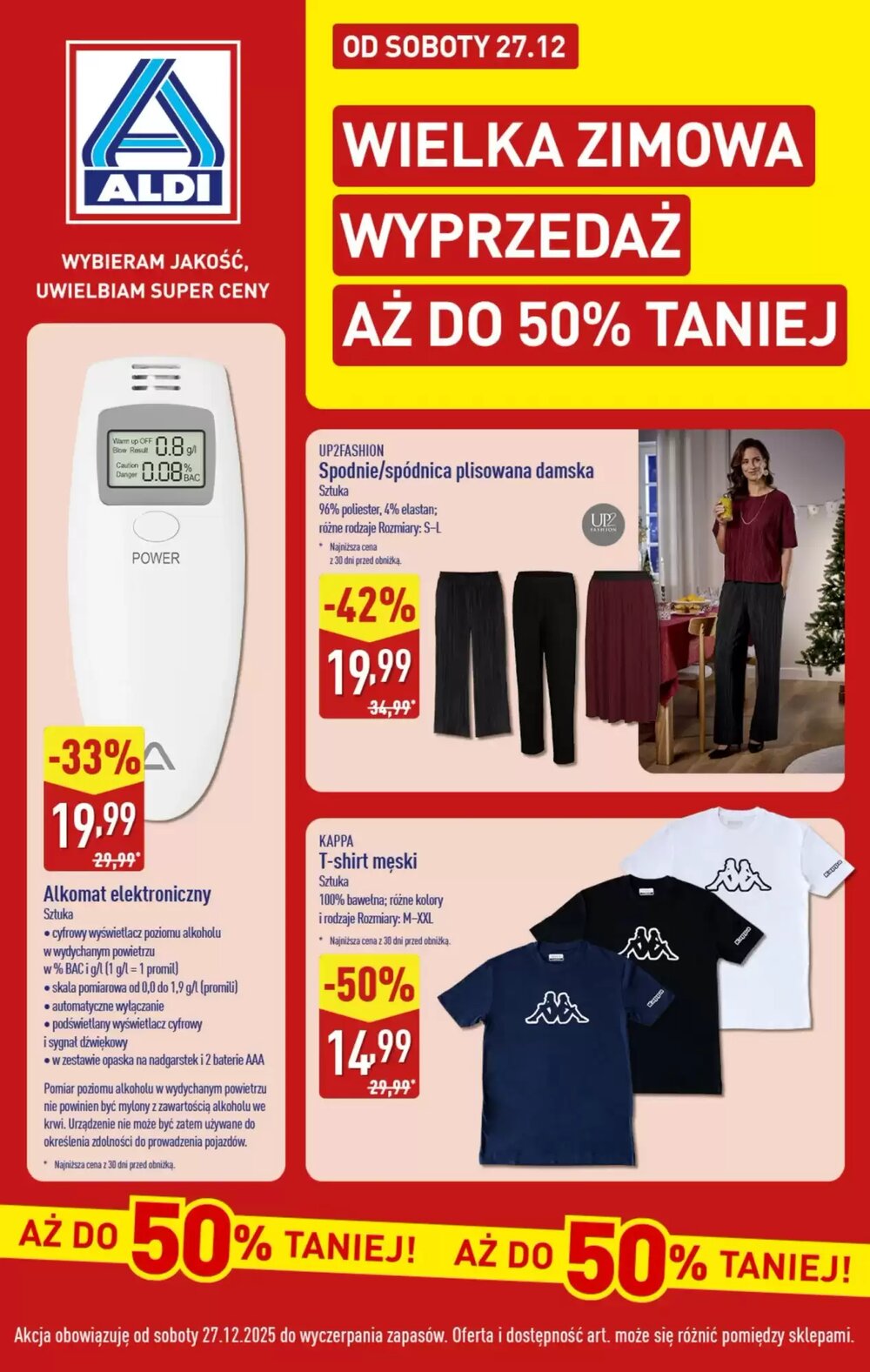Gazetka promocyjna ALDI  ważna od 27.12.2025 - Strona 1.