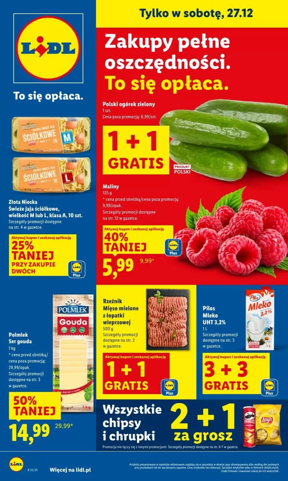 Gazetka promocyjna Lidl  ważna od 27.12.2025 - Strona 1.