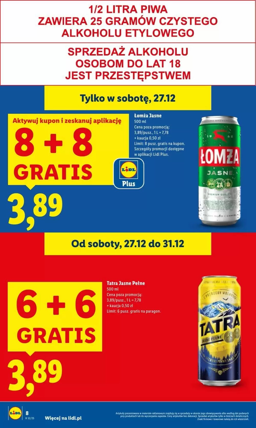 Gazetka promocyjna Lidl  ważna od 27.12.2025 - Strona 8.