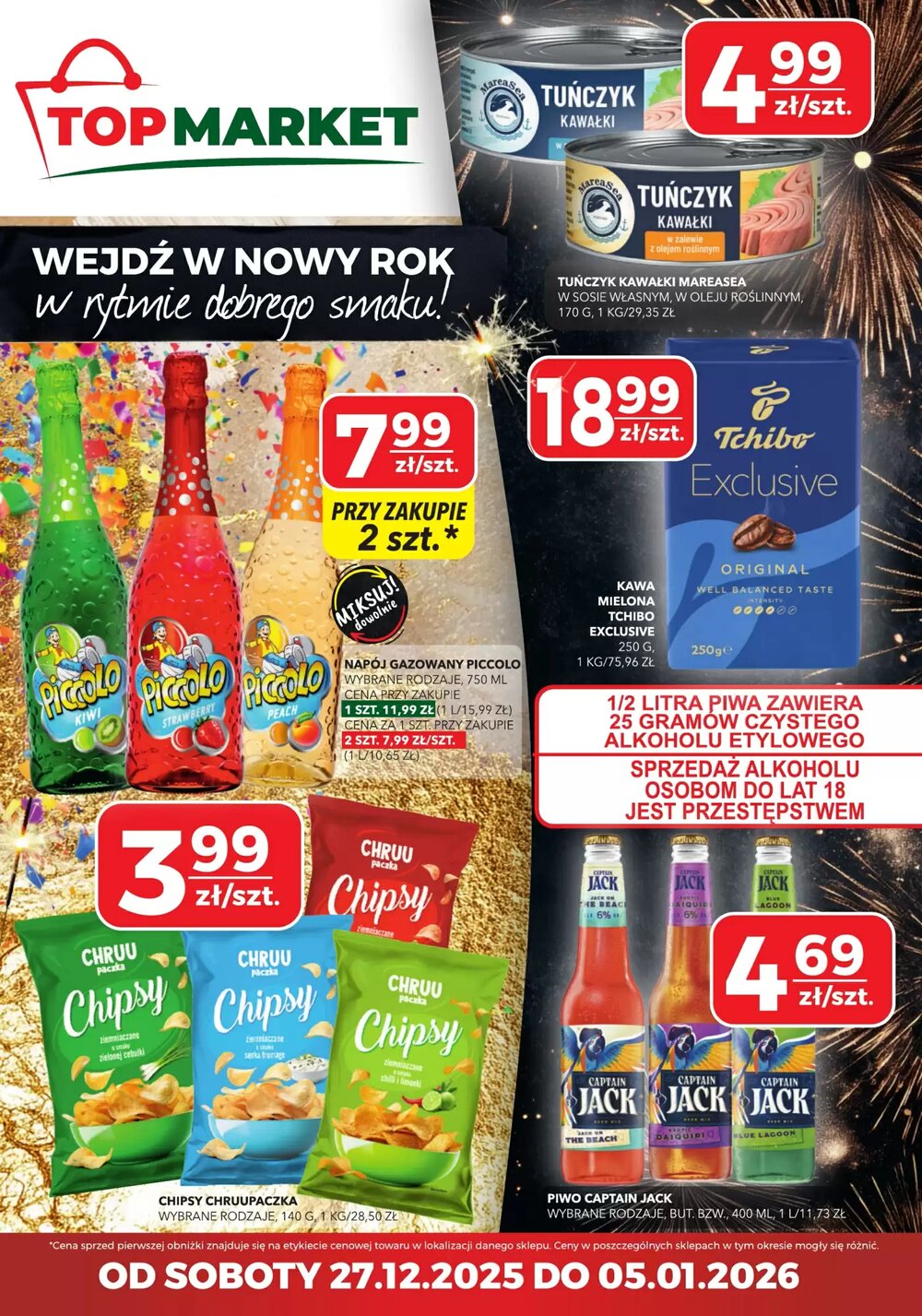 Gazetka promocyjna Top Market  ważna od 27.12.2025 - Strona 1.