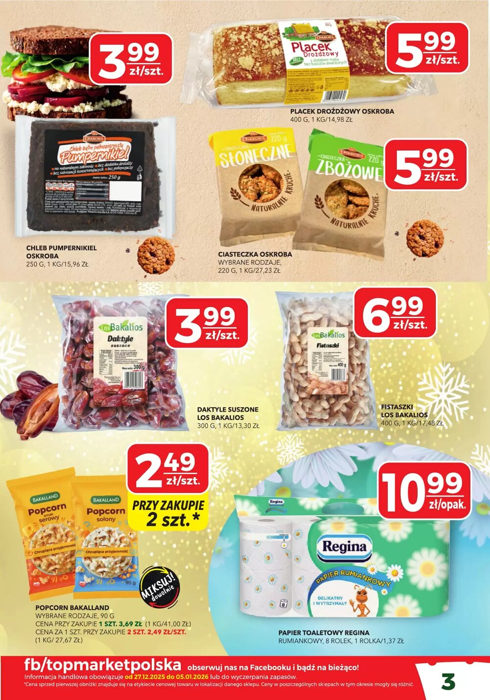 Gazetka promocyjna Top Market  ważna od 27.12.2025 - Strona 3.