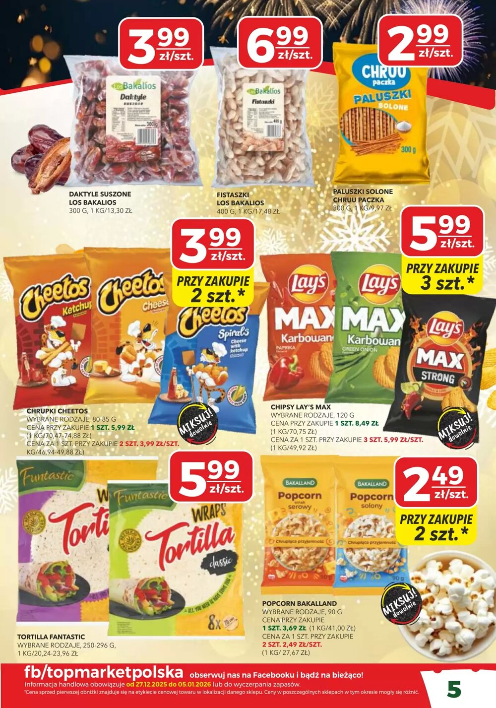 Gazetka promocyjna Top Market  ważna od 27.12.2025 - Strona 5.