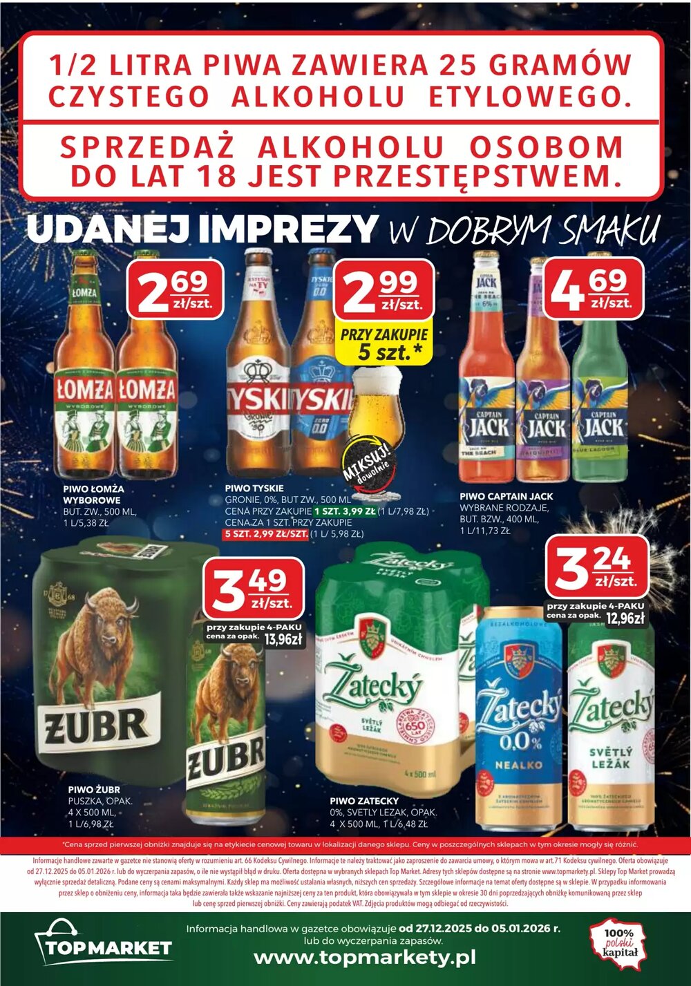 Gazetka promocyjna Top Market  ważna od 27.12.2025 - Strona 8.