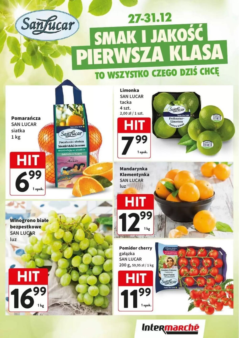 Gazetka promocyjna Intermarche  ważna od 27.12.2025 - Strona 1.