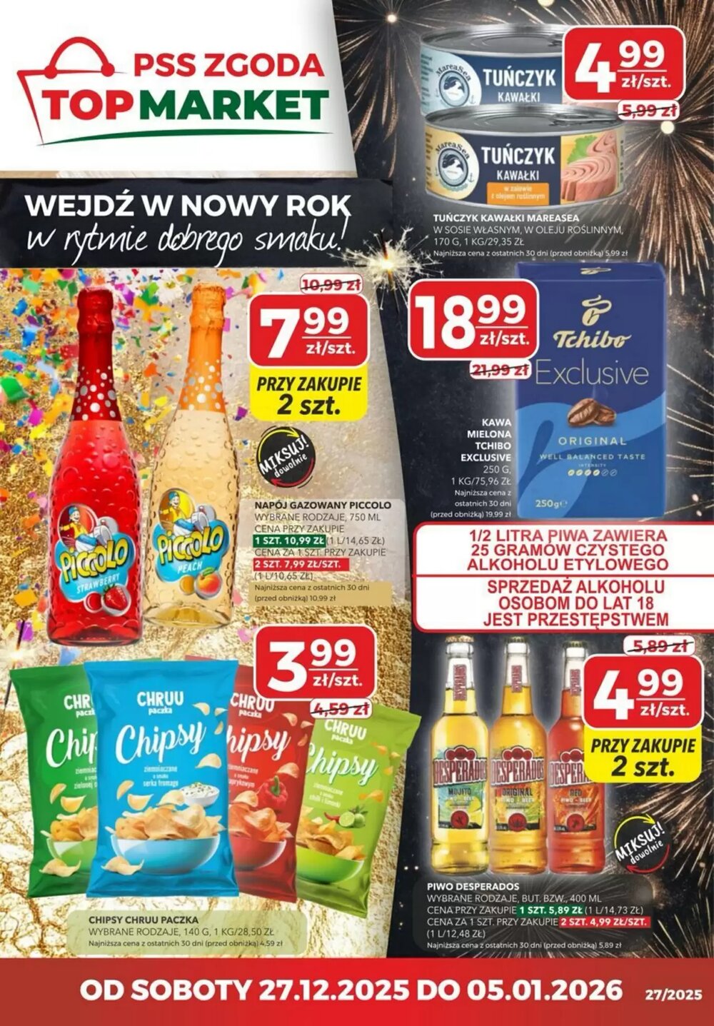 Gazetka promocyjna Top Market  ważna od 27.12.2025 - Strona 1.