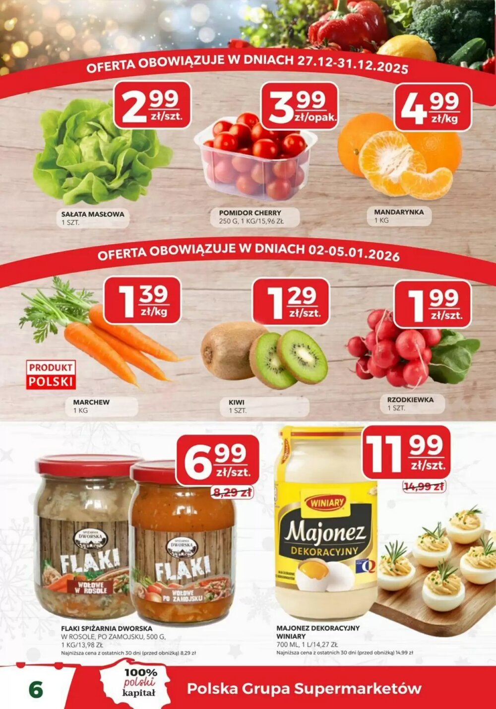 Gazetka promocyjna Top Market  ważna od 27.12.2025 - Strona 6.