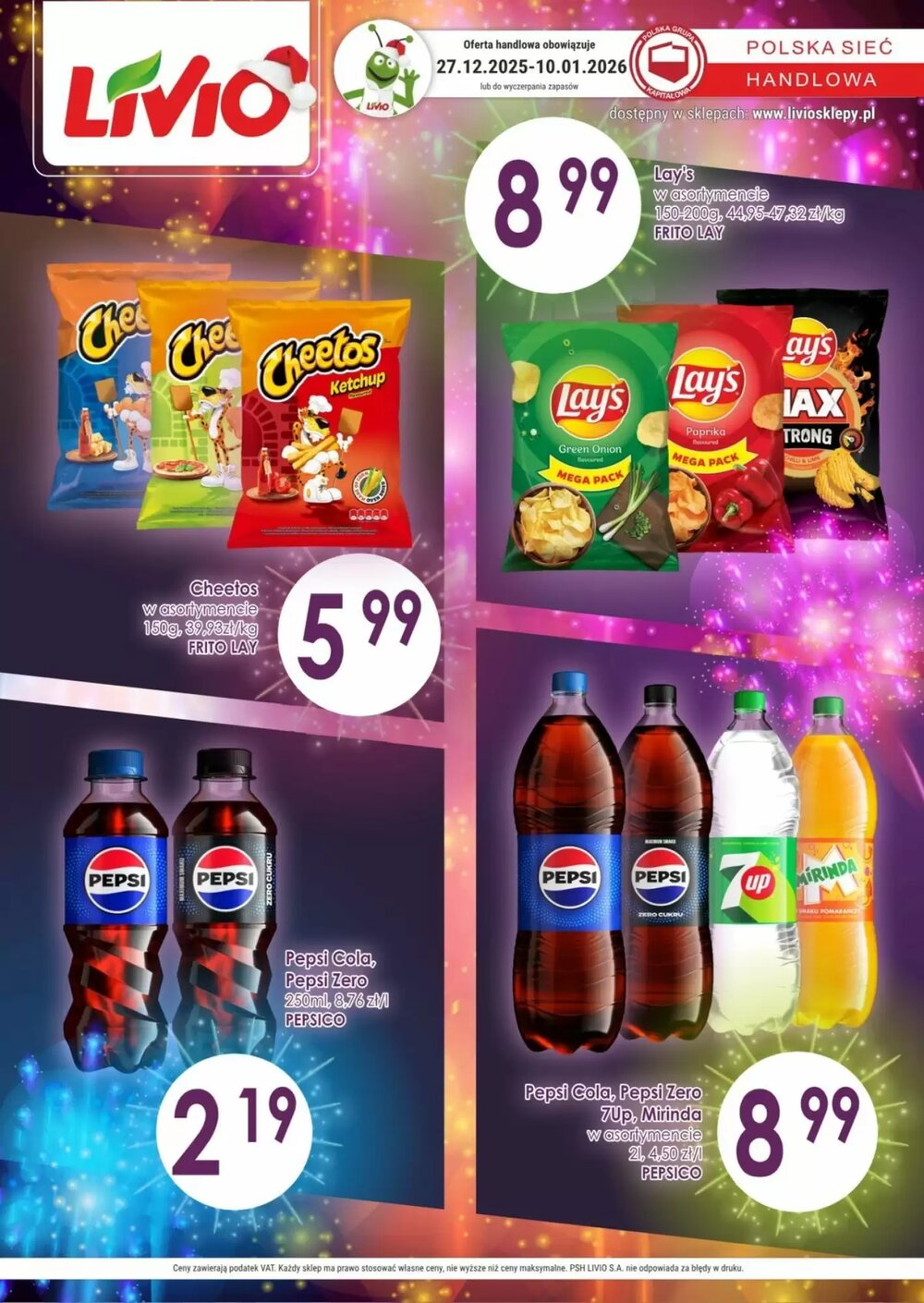 Gazetka promocyjna Livio  ważna od 27.12.2025 - Strona 1.