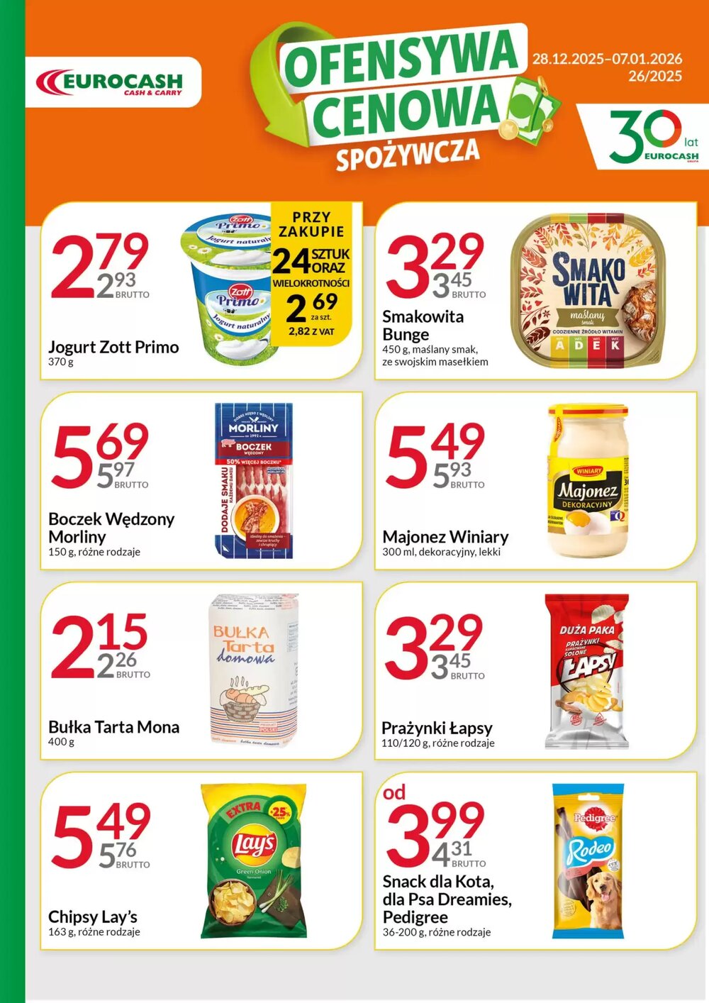 Gazetka promocyjna Eurocash Cash & Carry  ważna od 28.12.2025 - Strona 1.