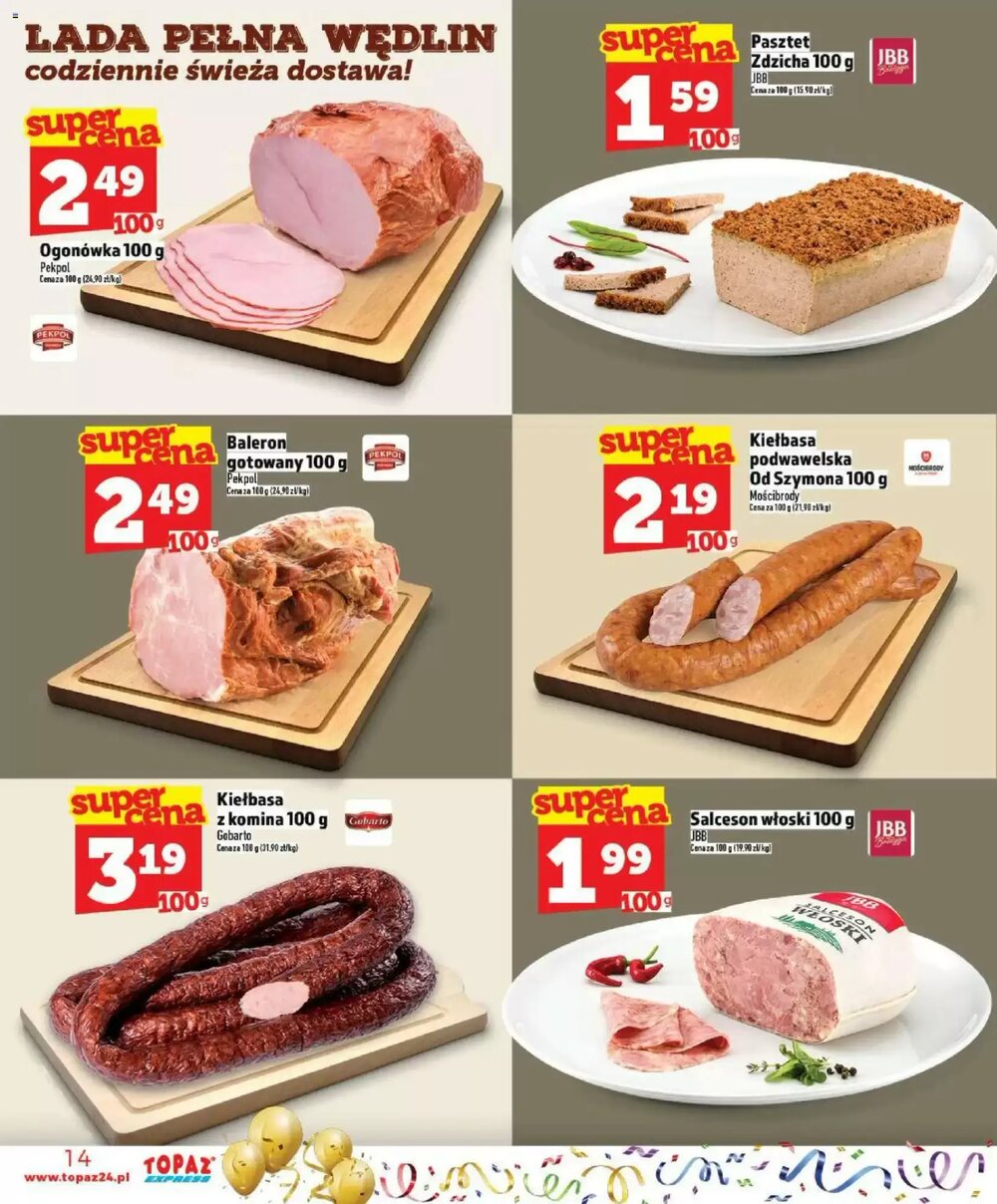 Gazetka promocyjna Topaz Express  ważna od 29.12.2025 - Strona 14.