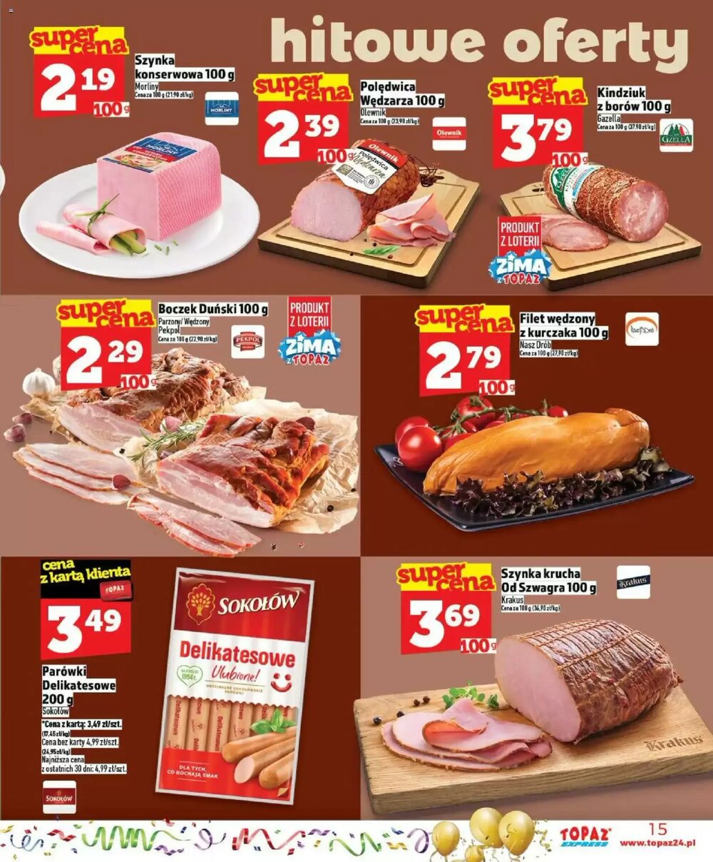Gazetka promocyjna Topaz Express  ważna od 29.12.2025 - Strona 15.