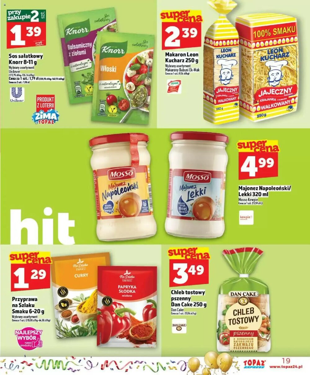 Gazetka promocyjna Topaz Express  ważna od 29.12.2025 - Strona 19.