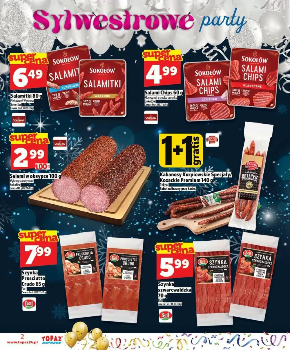 Gazetka promocyjna Topaz Express  ważna od 29.12.2025 - Strona 2.