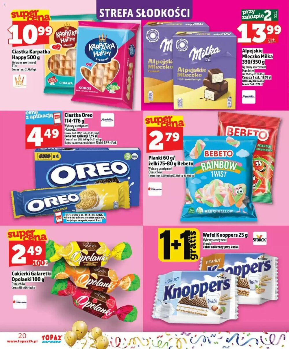Gazetka promocyjna Topaz Express  ważna od 29.12.2025 - Strona 20.