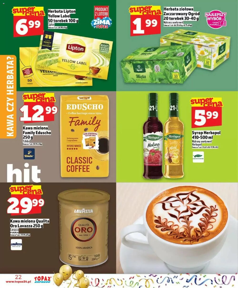 Gazetka promocyjna Topaz Express  ważna od 29.12.2025 - Strona 22.