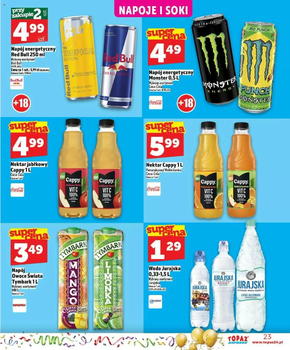 Gazetka promocyjna Topaz Express  ważna od 29.12.2025 - Strona 23.