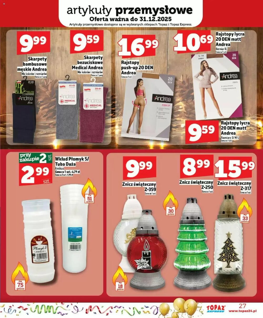 Gazetka promocyjna Topaz Express  ważna od 29.12.2025 - Strona 27.