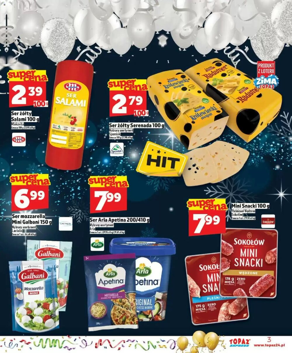 Gazetka promocyjna Topaz Express  ważna od 29.12.2025 - Strona 3.