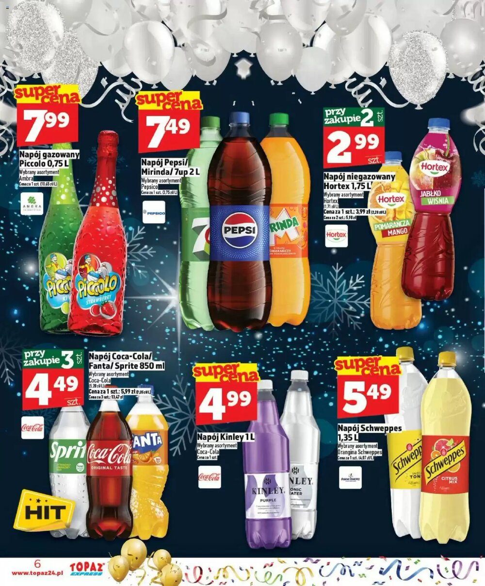 Gazetka promocyjna Topaz Express  ważna od 29.12.2025 - Strona 6.
