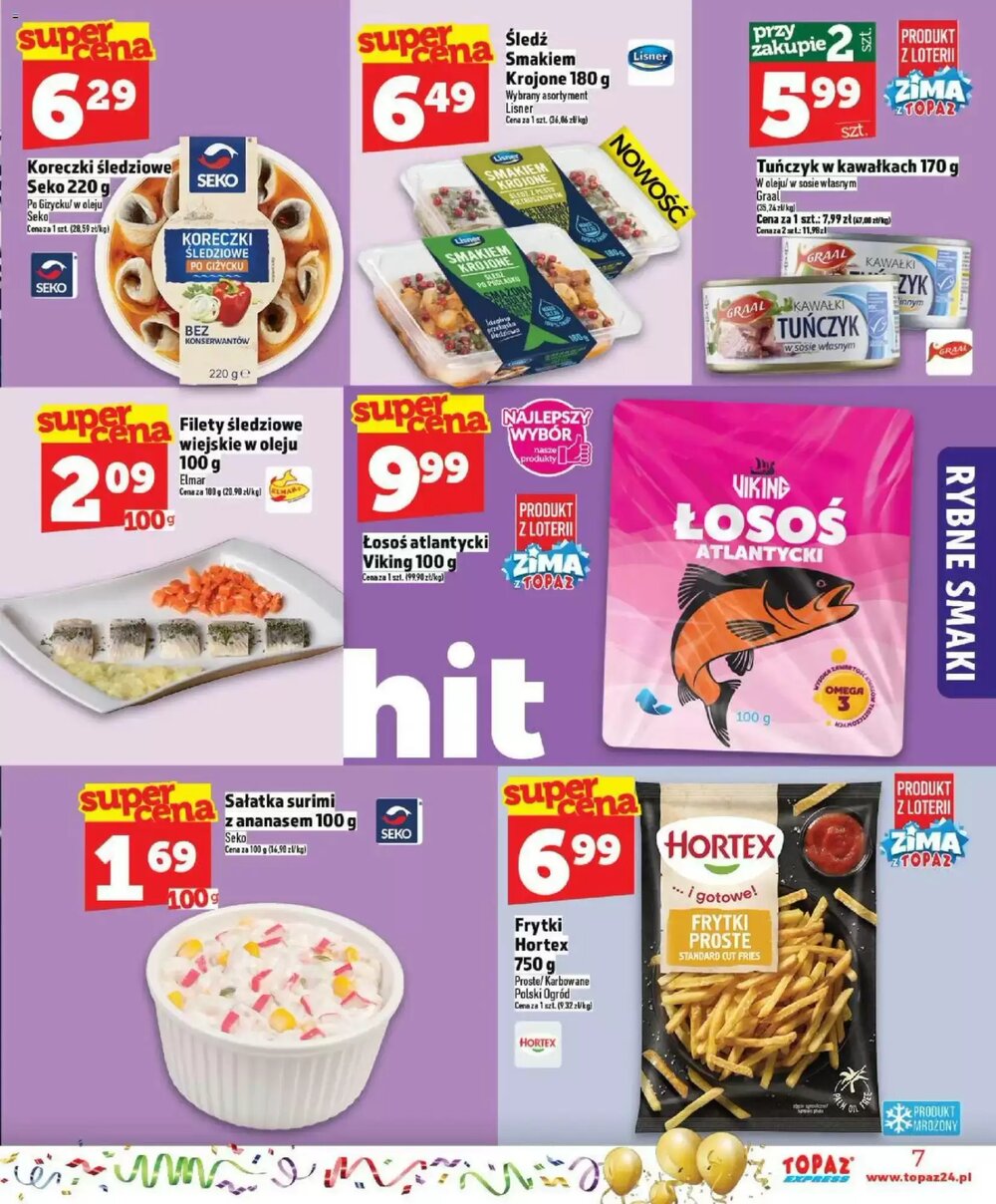 Gazetka promocyjna Topaz Express  ważna od 29.12.2025 - Strona 7.