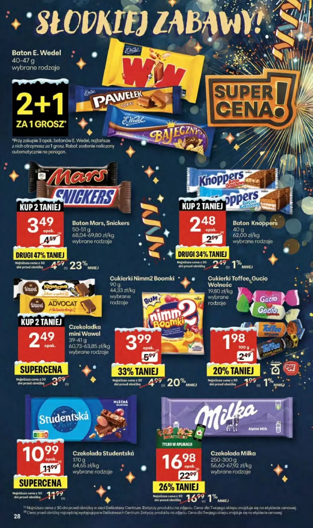 Gazetka promocyjna Delikatesy Centrum  ważna od 29.12.2025 - Strona 28.