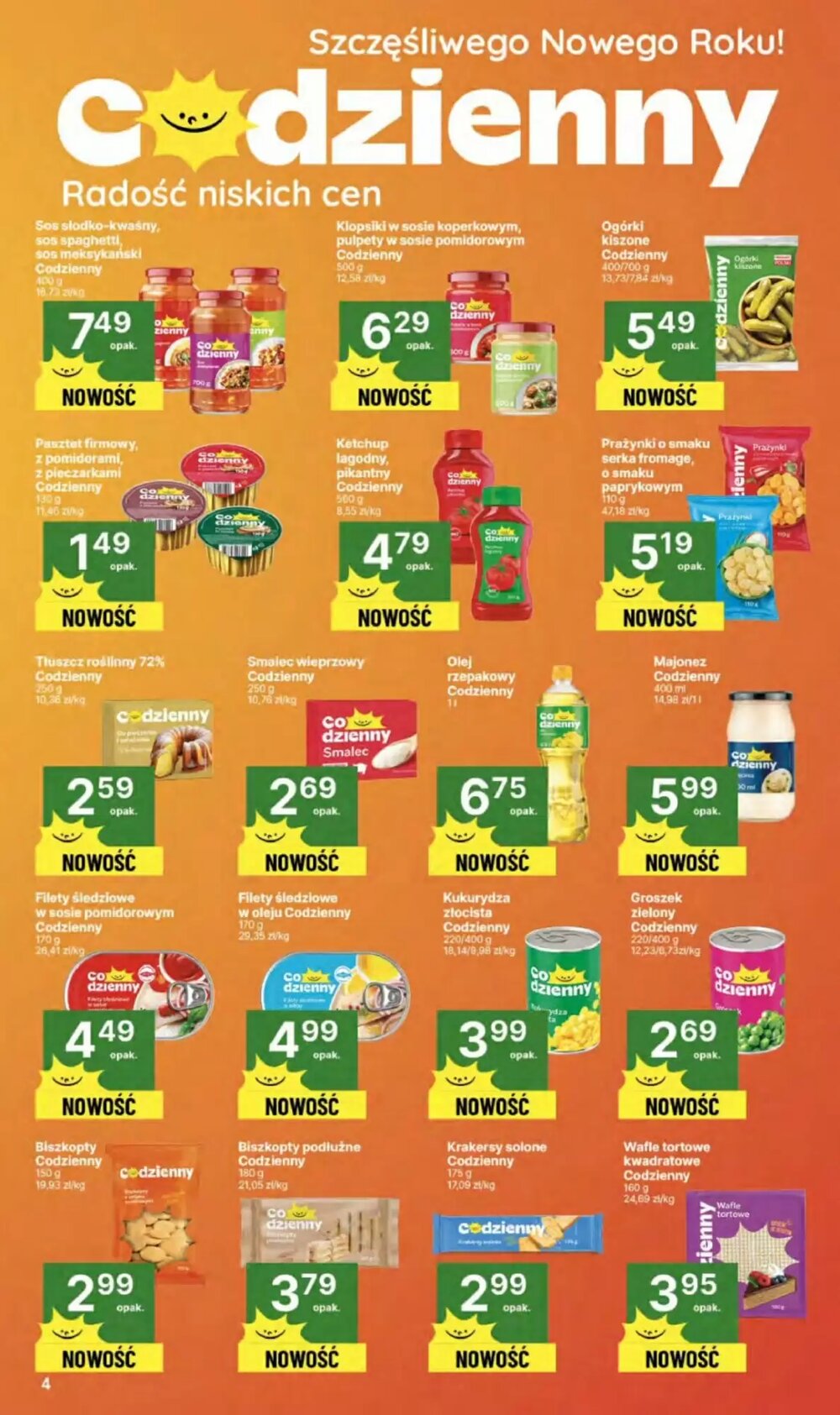 Gazetka promocyjna Delikatesy Centrum  ważna od 29.12.2025 - Strona 4.