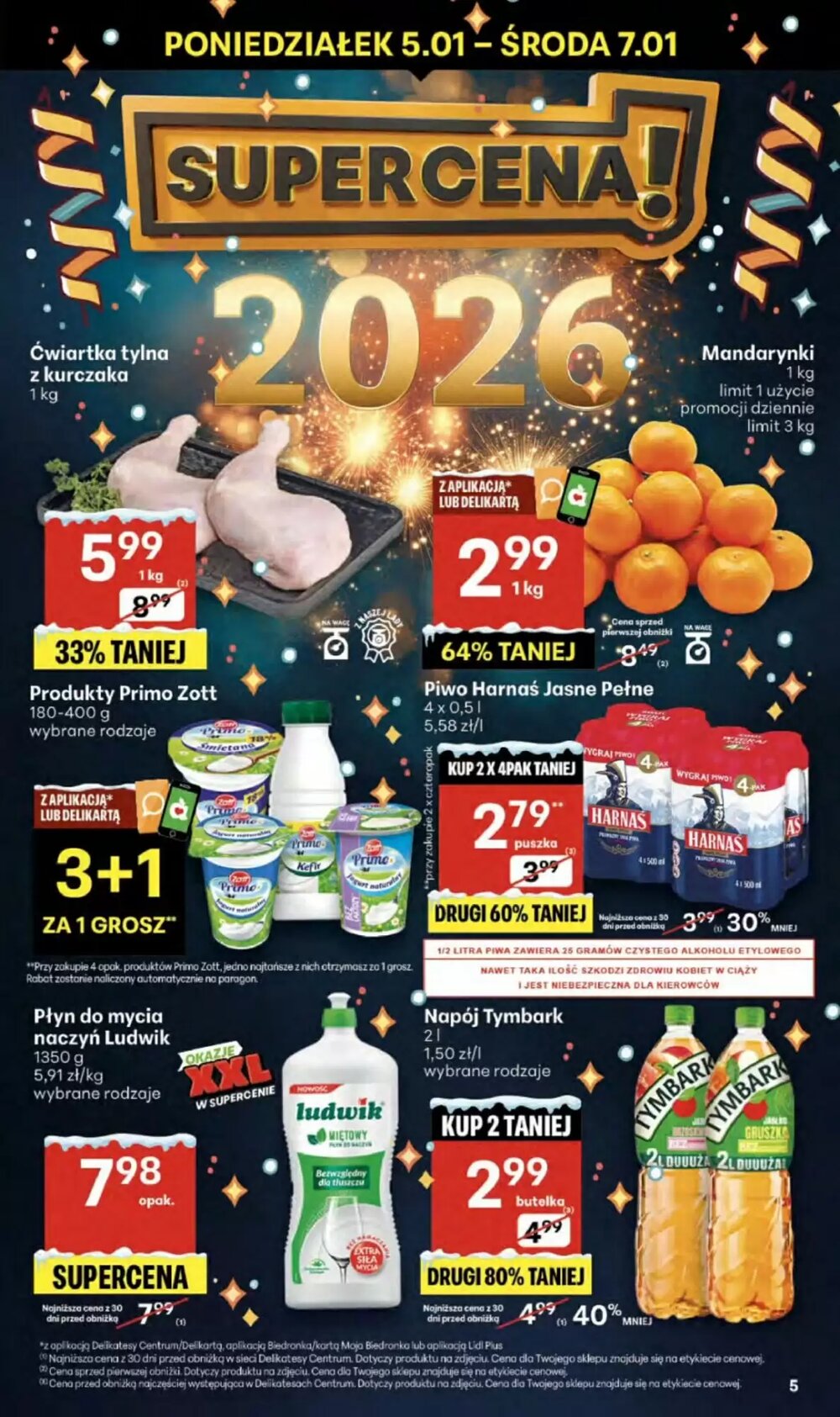Gazetka promocyjna Delikatesy Centrum  ważna od 29.12.2025 - Strona 5.