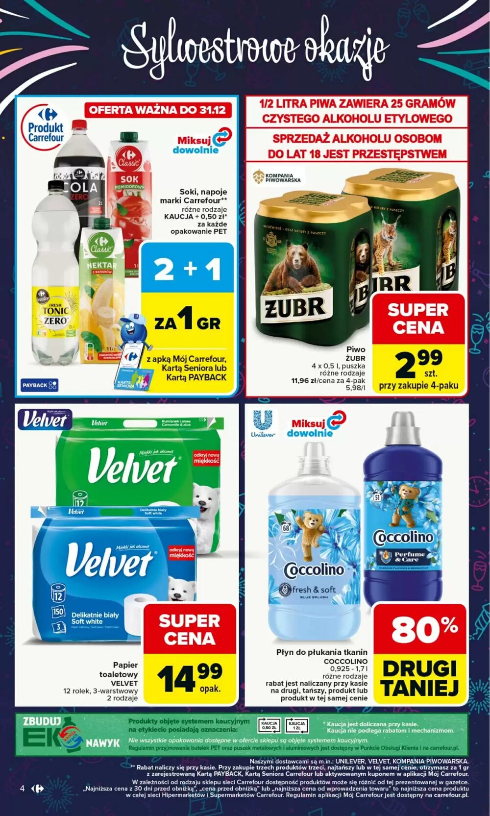 Gazetka promocyjna Carrefour Market  ważna od 29.12.2025 - Strona 4.