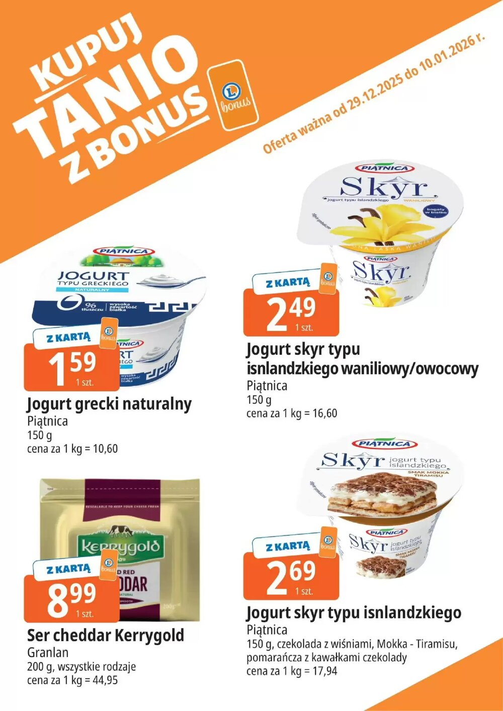 Gazetka promocyjna E.Leclerc  ważna od 29.12.2025 - Strona 1.