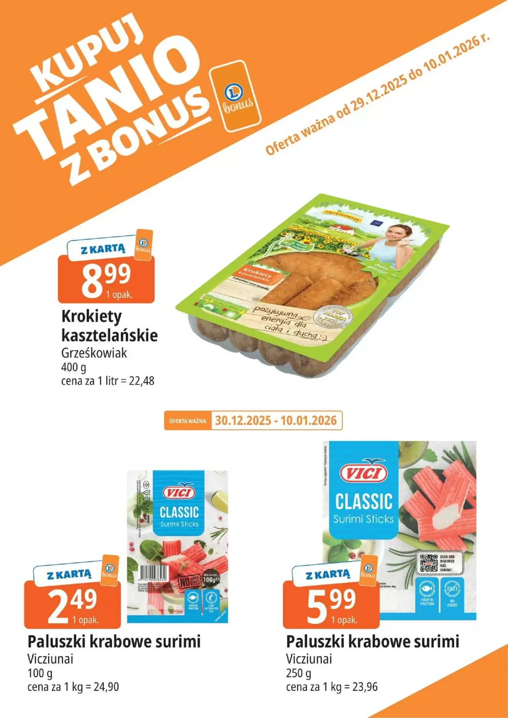 Gazetka promocyjna E.Leclerc  ważna od 29.12.2025 - Strona 3.