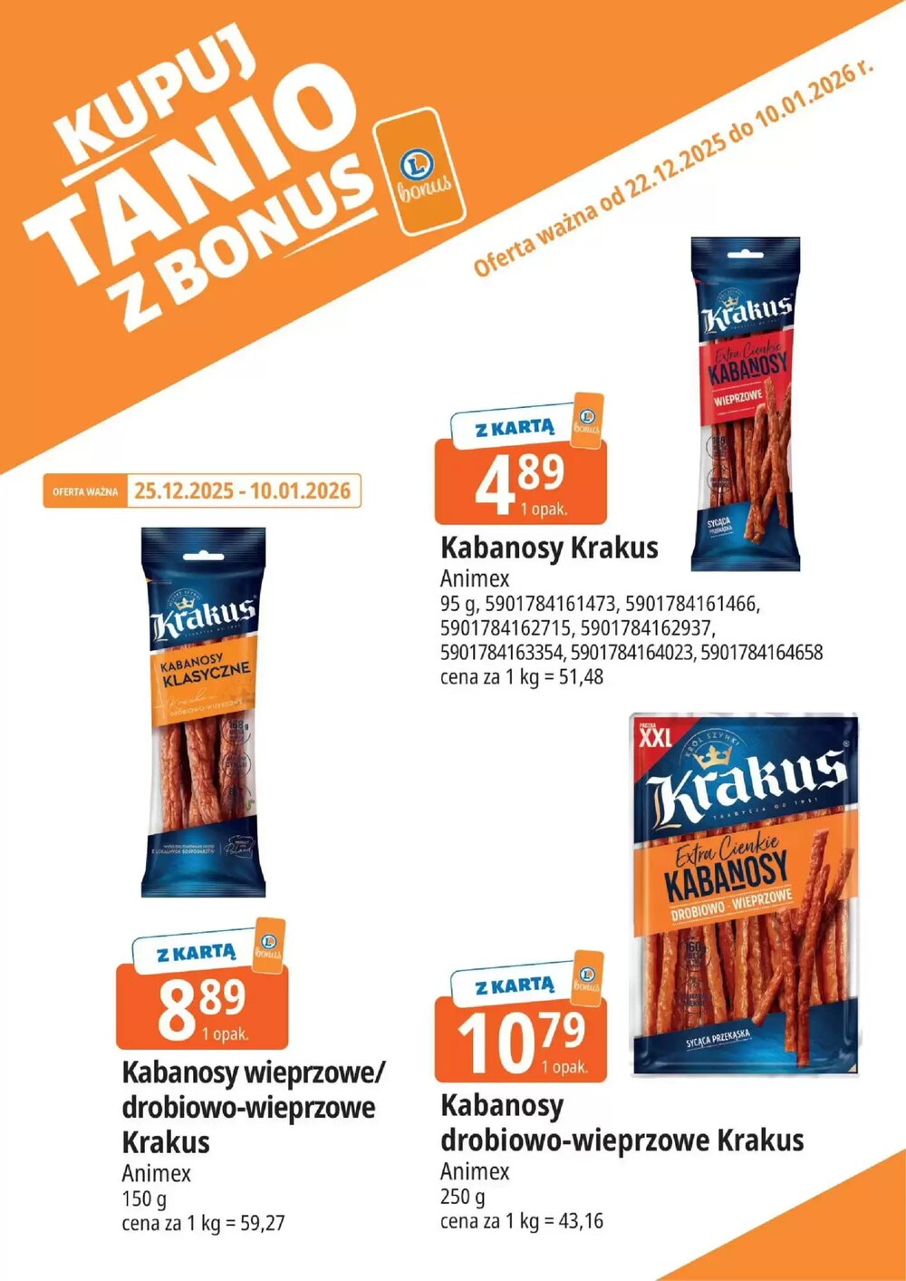 Gazetka promocyjna E.Leclerc  ważna od 29.12.2025 - Strona 6.