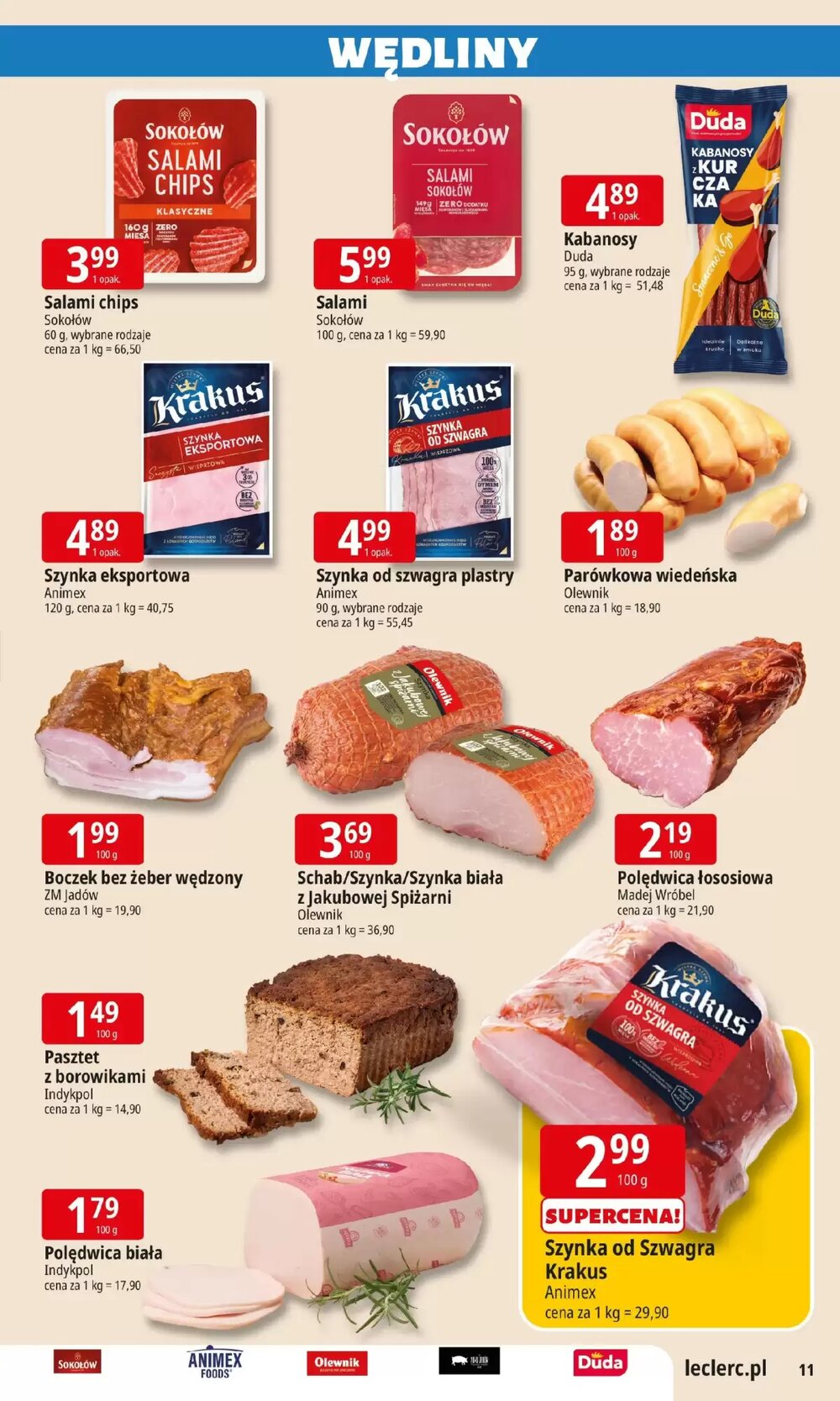 Gazetka promocyjna E.Leclerc  ważna od 29.12.2025 - Strona 11.