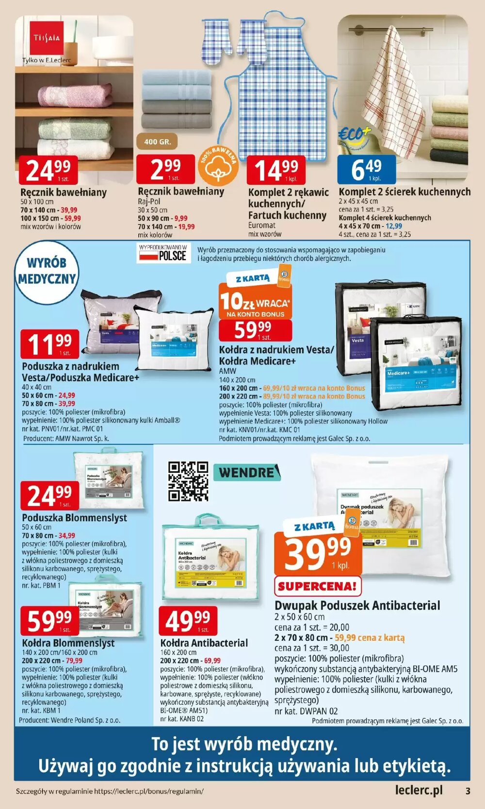 Gazetka promocyjna E.Leclerc  ważna od 29.12.2025 - Strona 3.