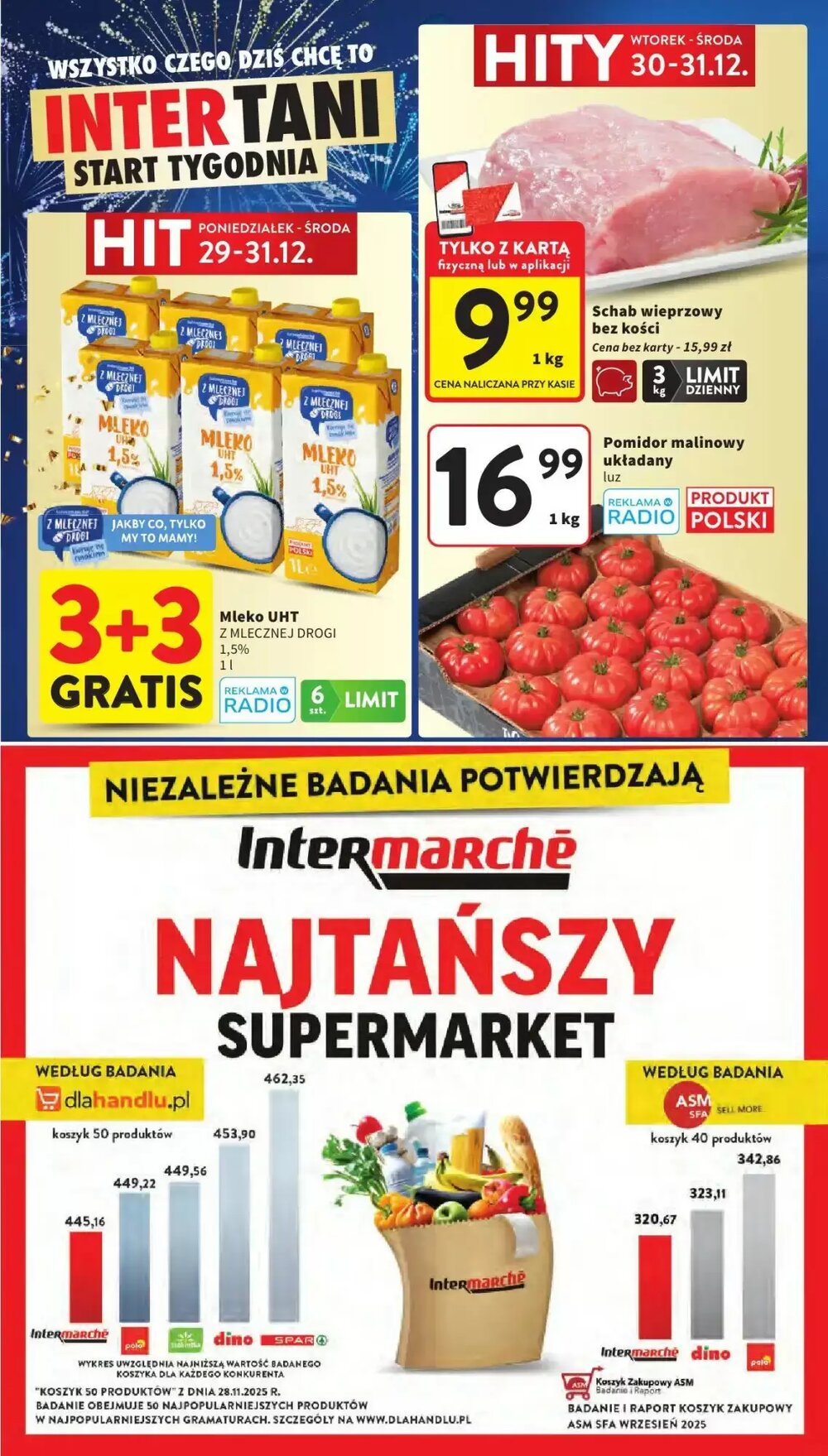 Gazetka promocyjna Intermarche  ważna od 29.12.2025 - Strona 1.