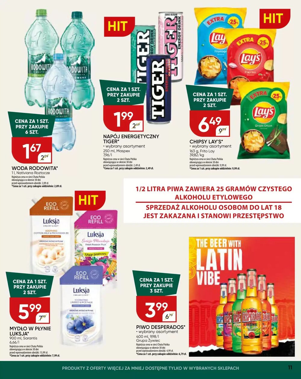 Gazetka promocyjna Chata Polska  ważna od 29.12.2025 - Strona 11.