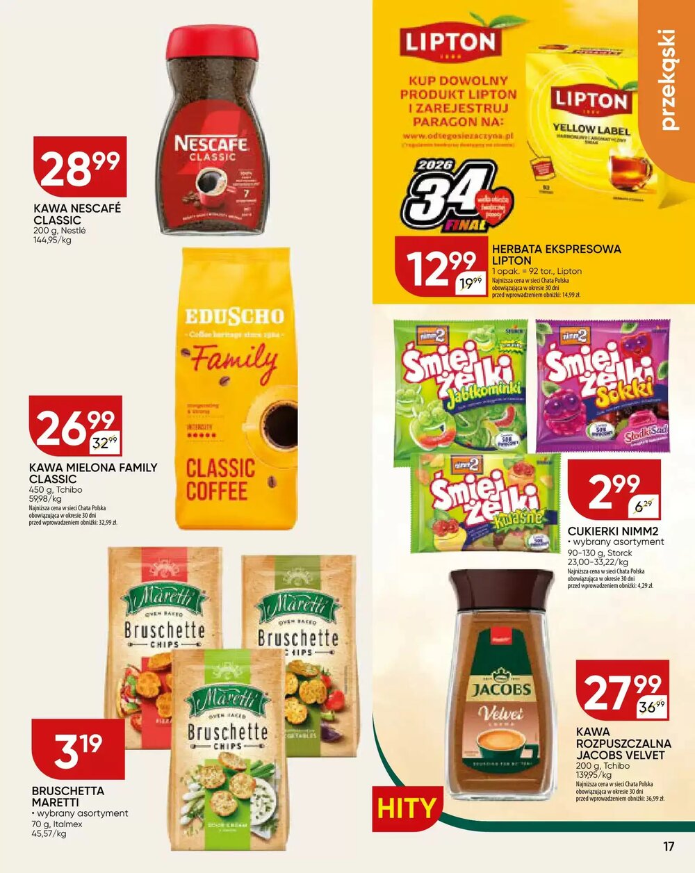 Gazetka promocyjna Chata Polska  ważna od 29.12.2025 - Strona 17.