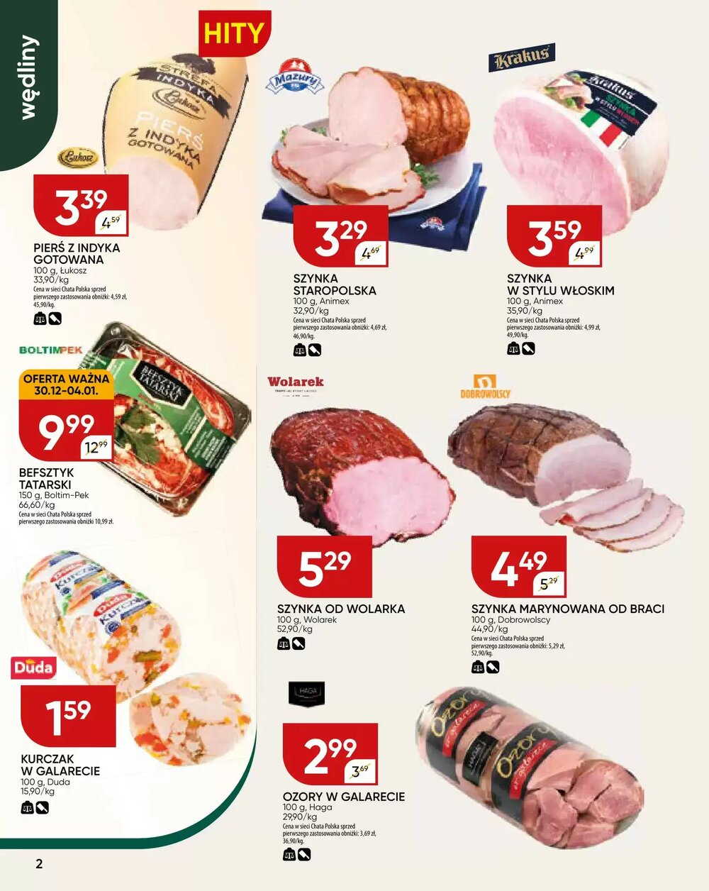 Gazetka promocyjna Chata Polska  ważna od 29.12.2025 - Strona 2.