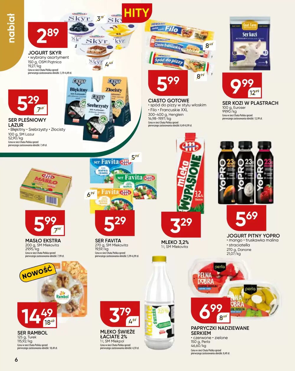 Gazetka promocyjna Chata Polska  ważna od 29.12.2025 - Strona 6.