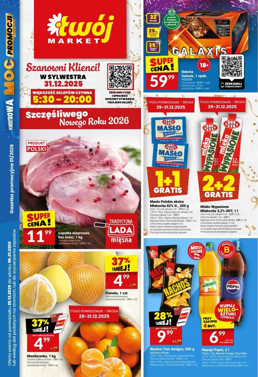 Gazetka promocyjna Twój Market  ważna od 29.12.2025 - Strona 1.