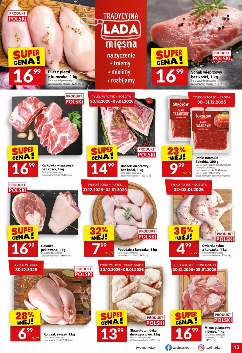 Gazetka promocyjna Twój Market  ważna od 29.12.2025 - Strona 13.