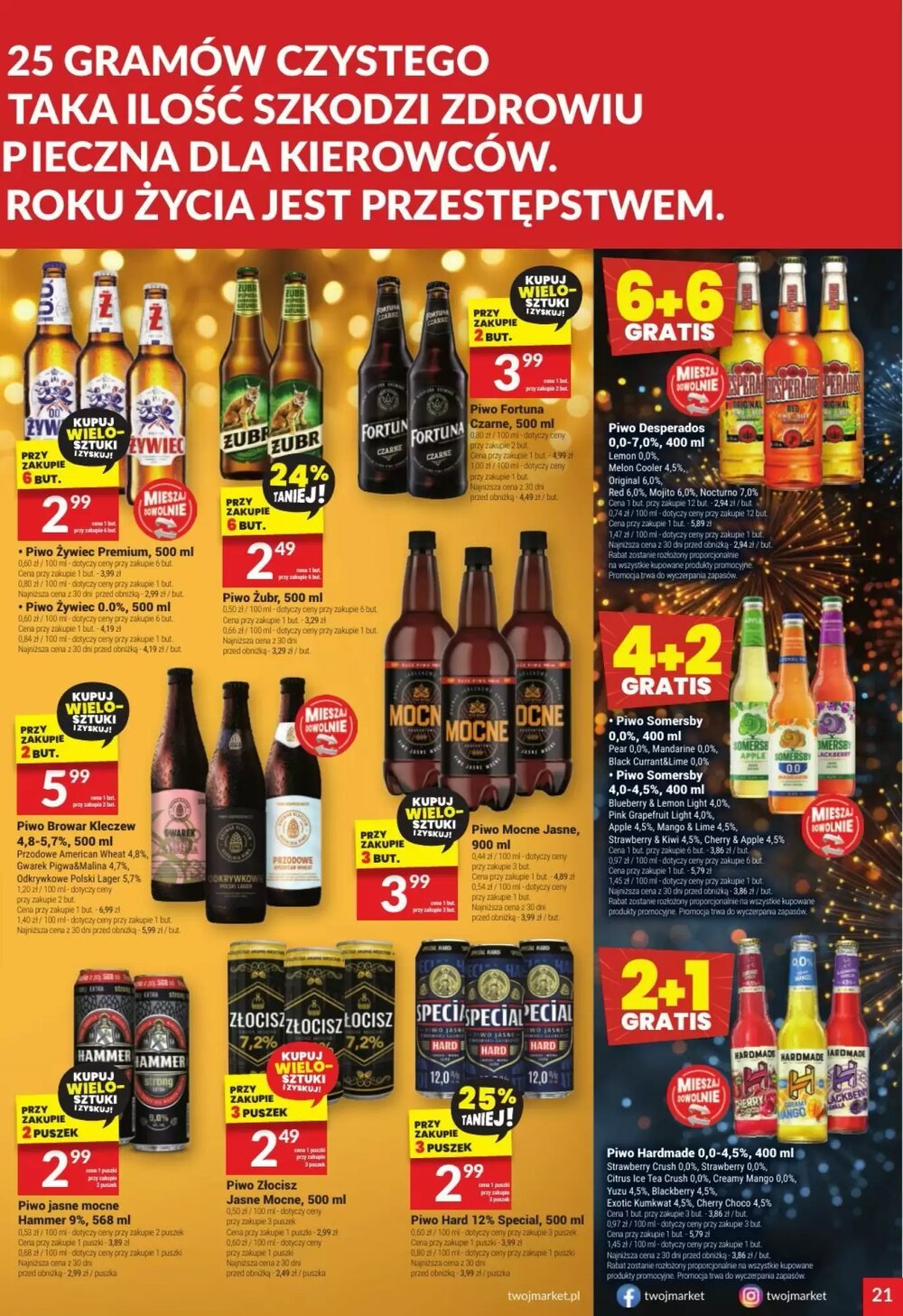 Gazetka promocyjna Twój Market  ważna od 29.12.2025 - Strona 21.