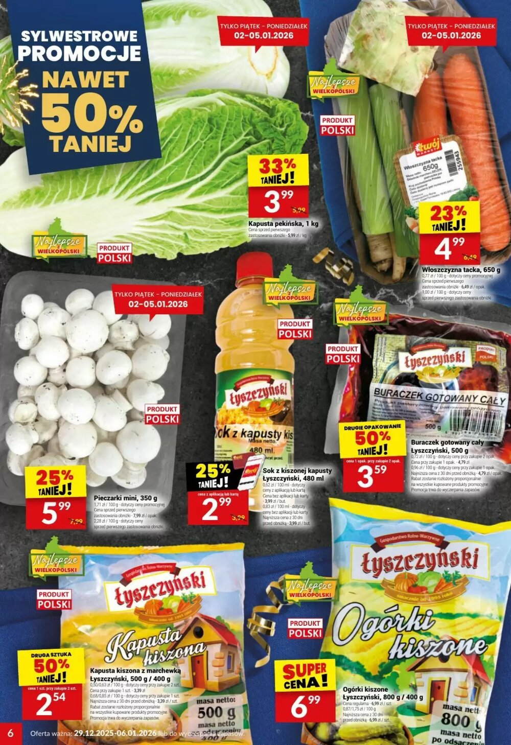 Gazetka promocyjna Twój Market  ważna od 29.12.2025 - Strona 6.