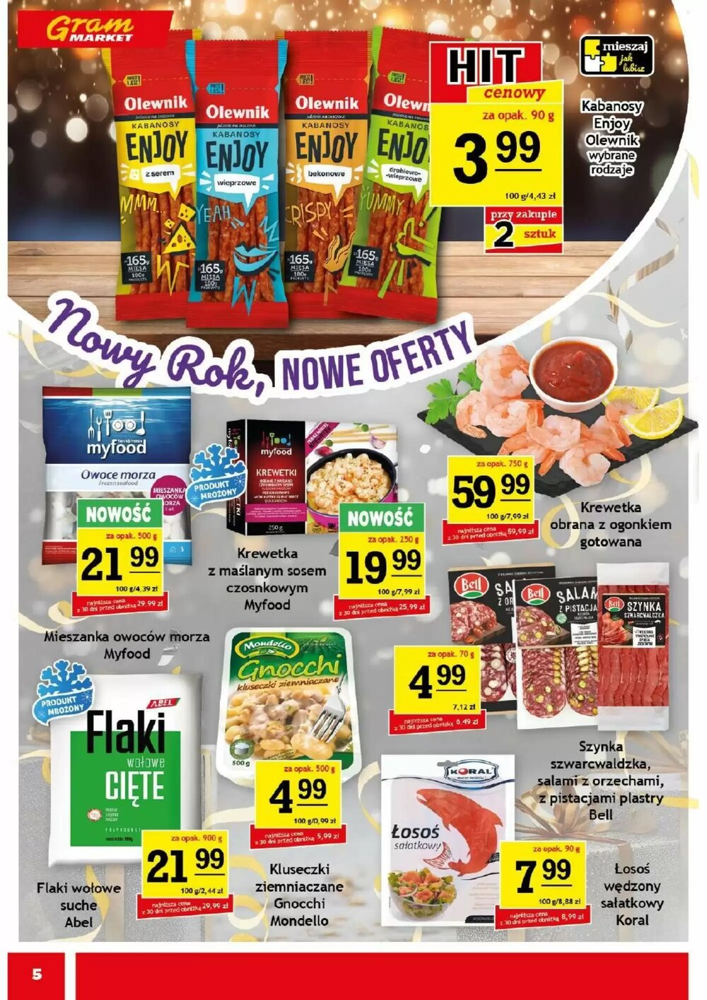 Gazetka promocyjna Gram Market  ważna od 29.12.2025 - Strona 5.