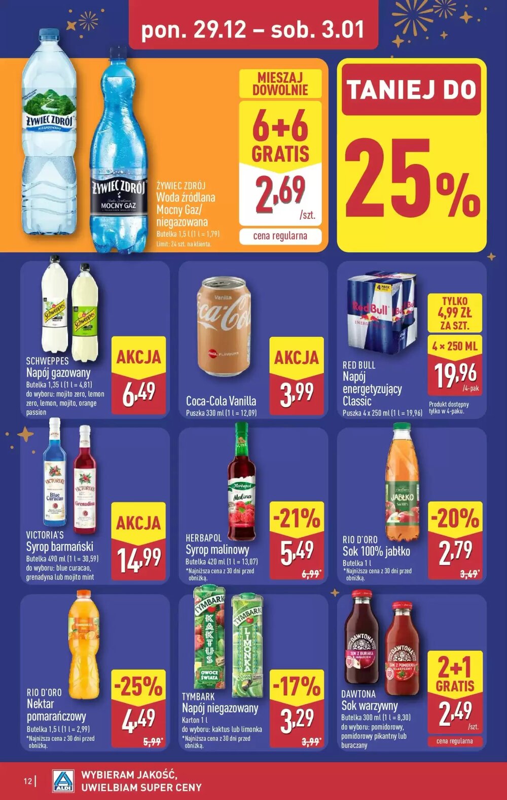 Gazetka promocyjna ALDI  ważna od 29.12.2025 - Strona 12.