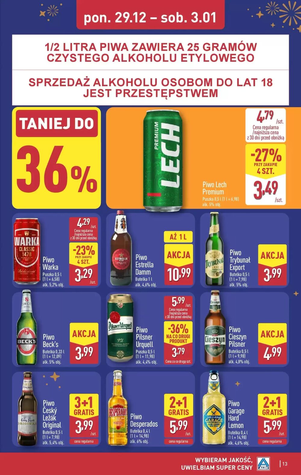 Gazetka promocyjna ALDI  ważna od 29.12.2025 - Strona 13.