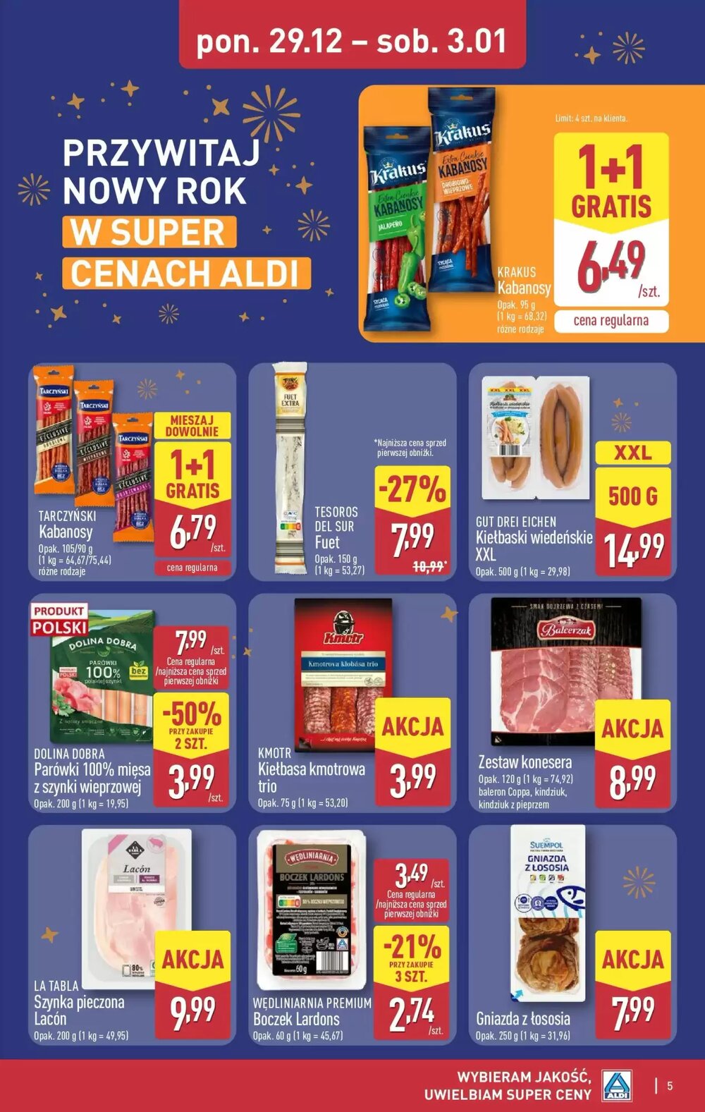 Gazetka promocyjna ALDI  ważna od 29.12.2025 - Strona 5.