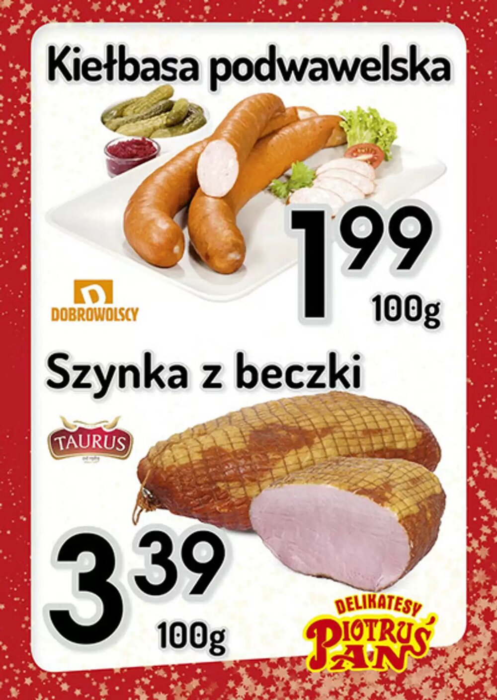 Gazetka promocyjna Delikatesy Piotruś Pan  ważna od 29.12.2025 - Strona 1.