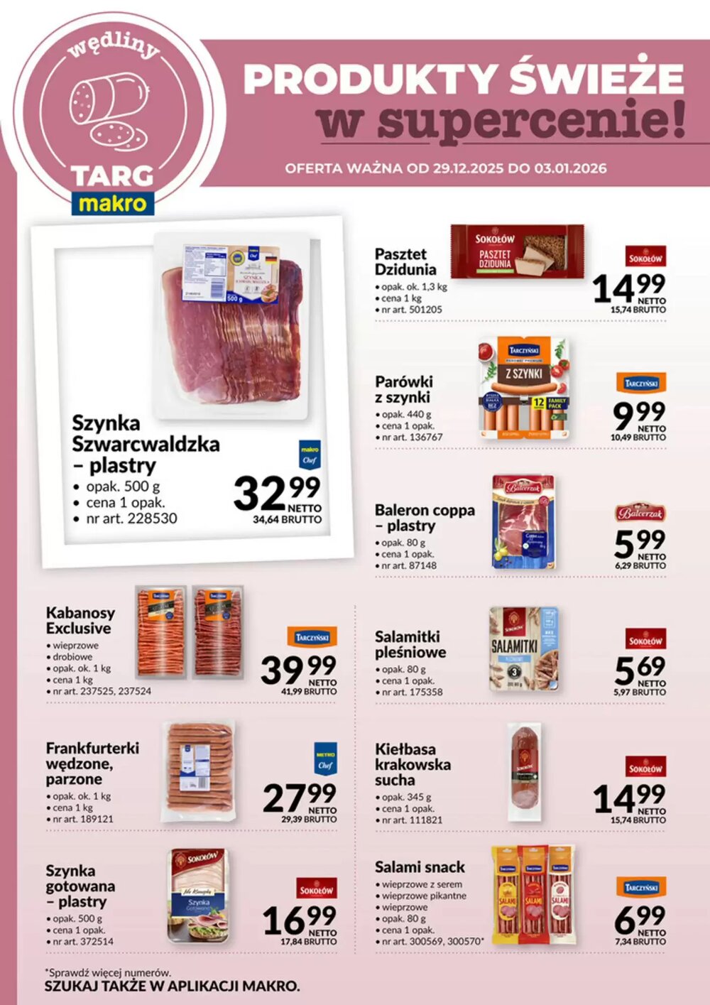 Gazetka promocyjna Makro  ważna od 29.12.2025 - Strona 3.